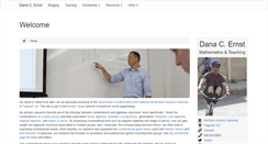 Desktop Screenshot of danaernst.com