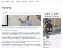 Tablet Screenshot of danaernst.com
